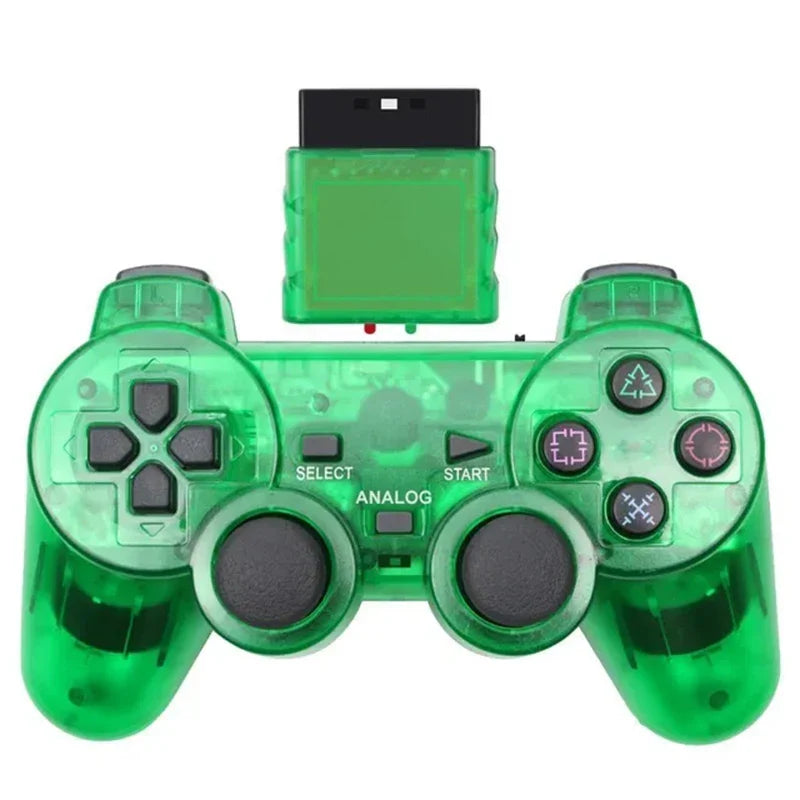 Wireless Gamepad for Sony PS2 Controller for Playstation 2 Console Joystick 2.4G Double Vibration Shock Joypad USB PC Game