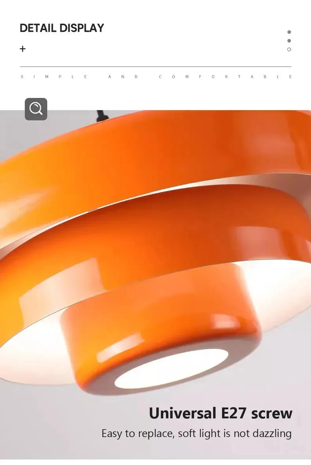 Nordic Pendant Light – Modern Aluminum Ceiling Lamp for Home & Dining