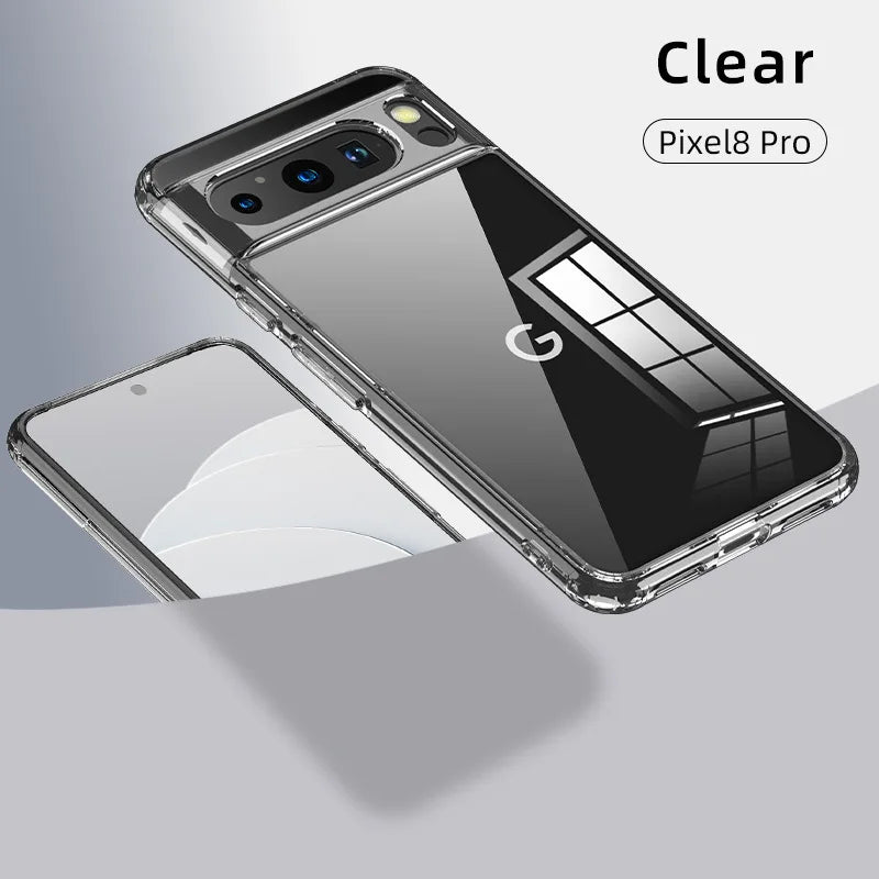 2025 Fashion Magnetic Case For Google Pixel 9 Pro 8 8A 7 10 Dull Polish Wireless Charger Cover Anti-knock Cases For Pixel 9A 7A