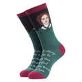 1 Pack Mens & Ladies Charlotte Bronte Crew Cotton Socks