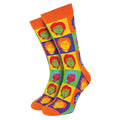 1 Pack Mens & Ladies John Lennon Crew Cotton Socks