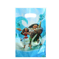 10/40Pcs Disney Moana Party Gift Bags Moana Theme Plastics Candy Bag Boy Loot Bag for Kids Birthday Party Favors Supplies Decor