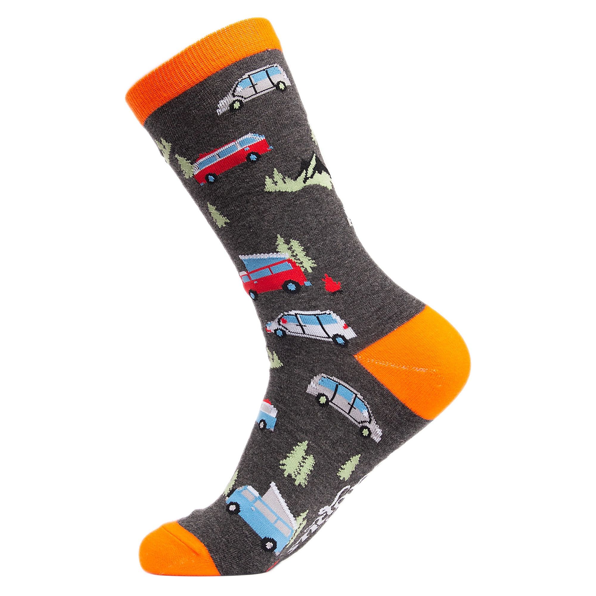 1 Pack Mens & Ladies Motor Car Crew Cotton Socks