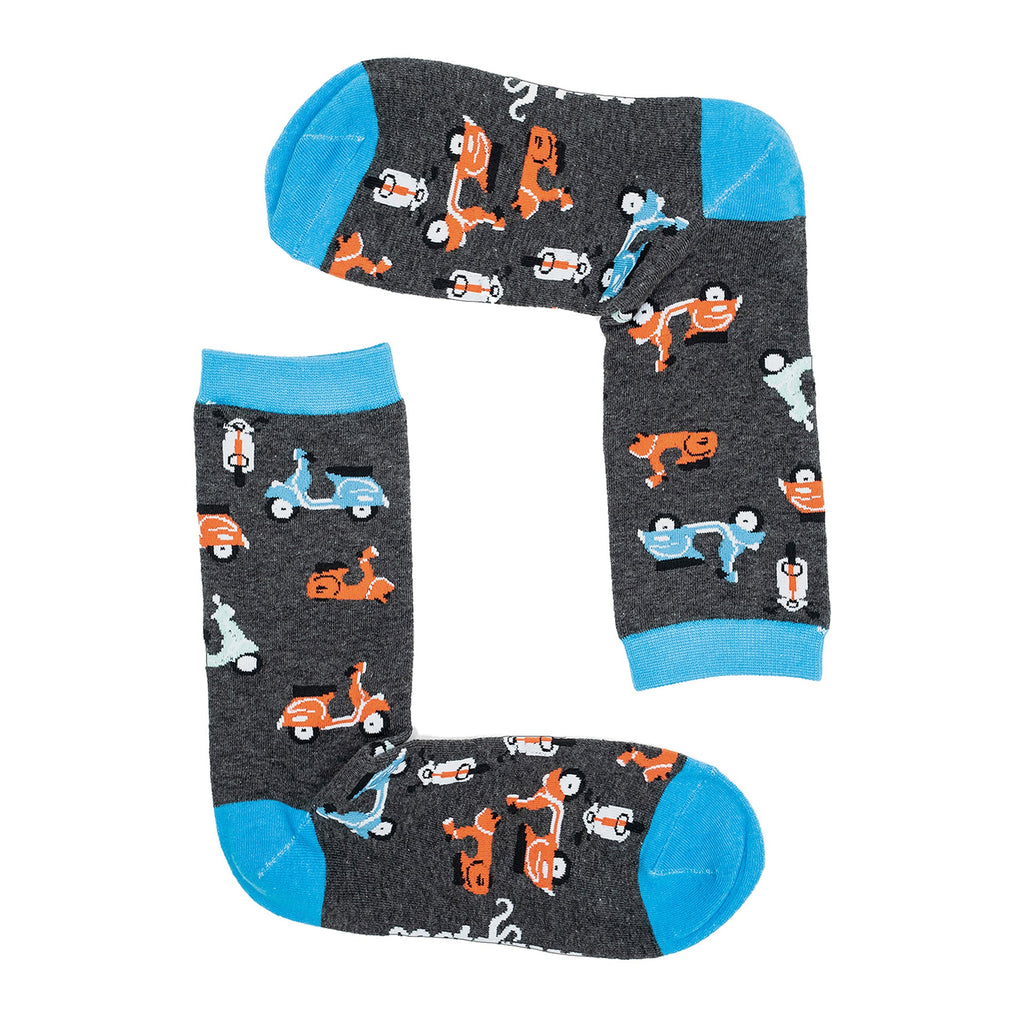 1 Pack Mens & Ladies Motor Car Crew Cotton Socks