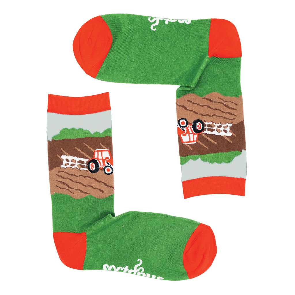 1 Pack Mens & Ladies Job Themed Crew Cotton Socks