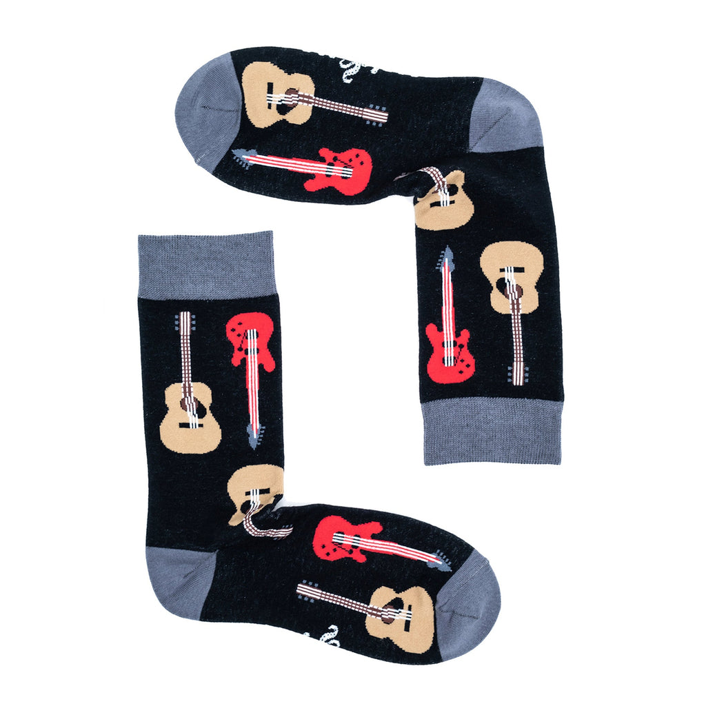 1 Pack Mens & Ladies Music Lover Gifts Crew Cotton Socks