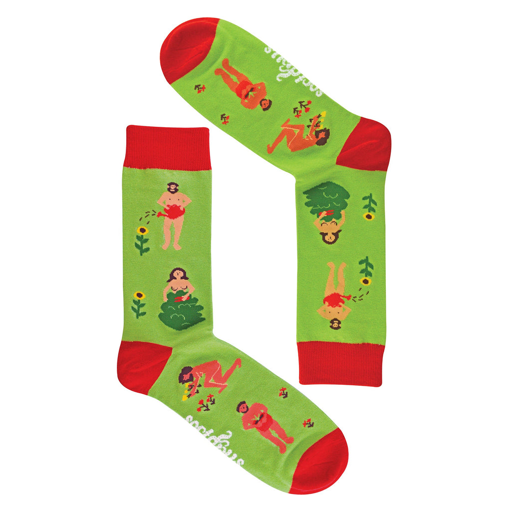 1 Pack Mens & Ladies Gardening Crew Cotton Socks