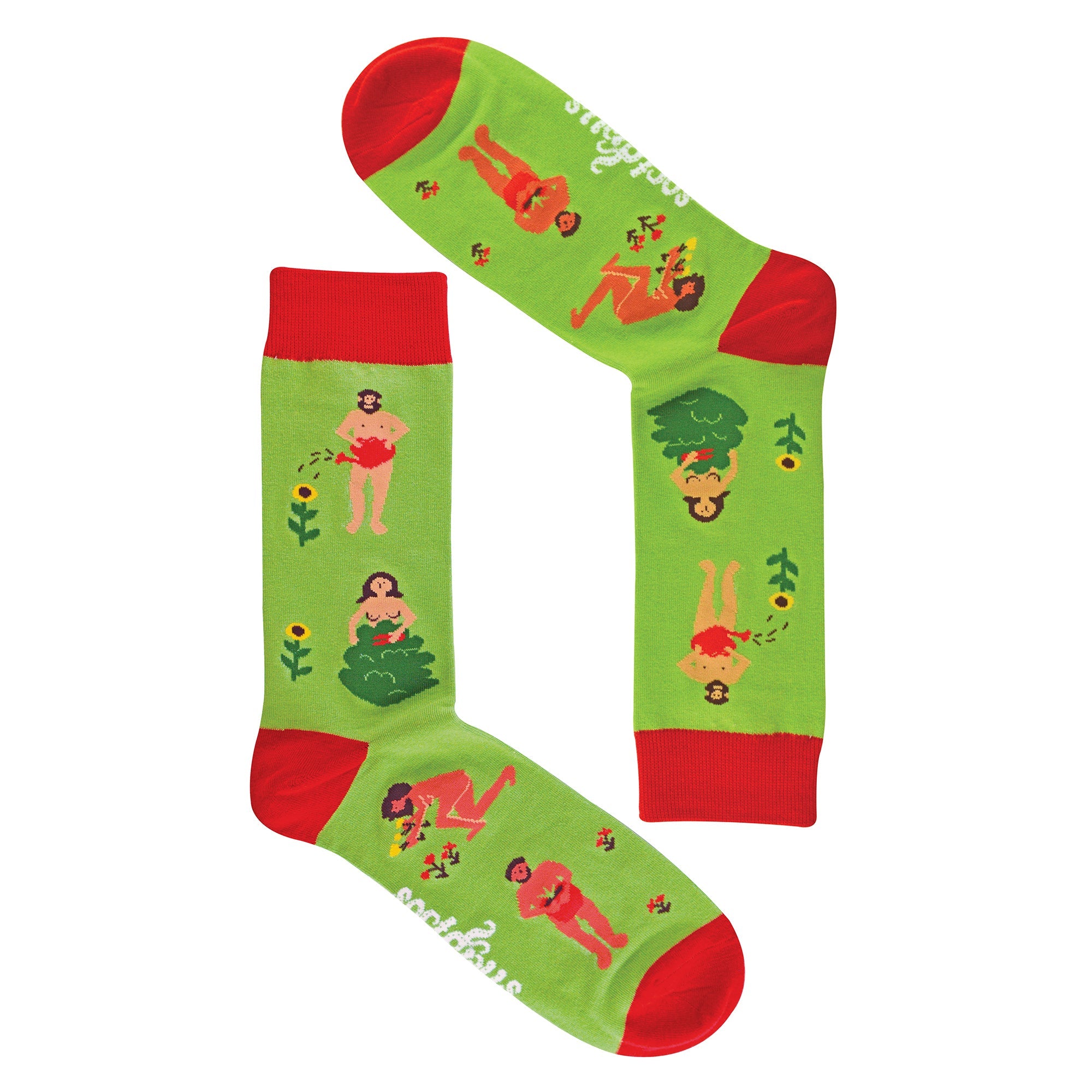 1 Pack Mens & Ladies Gardening Crew Cotton Socks