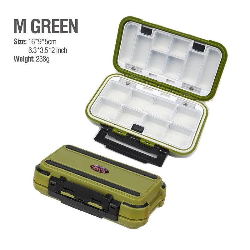 Waterproof Fishing Tackle Box fishing Accessories Tool Storage Box Fish Hook Lure Fake Bait Boxes Carp For Fishing Goods