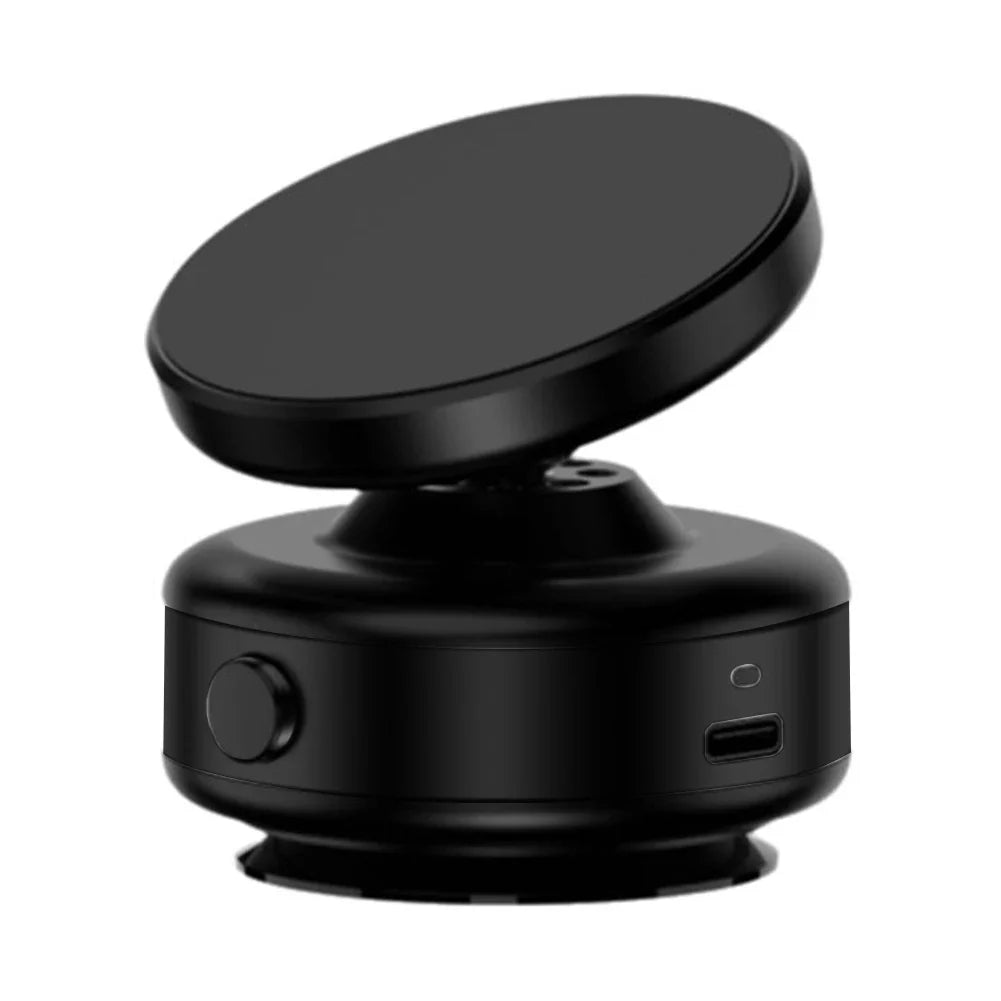 Car Magnetic Vacuum Adsorption Bracket 360 Degree Rotating Aluminum Alloy Mobile Phone Holder For 4.7-inch Or Above Smartphones