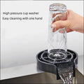 Automatic Faucet Cup Washer, Washing Machine, Bar Glass Rinser, Coffee Pitcher, Wash Cup Tool for Kitchen, Hotel, Home