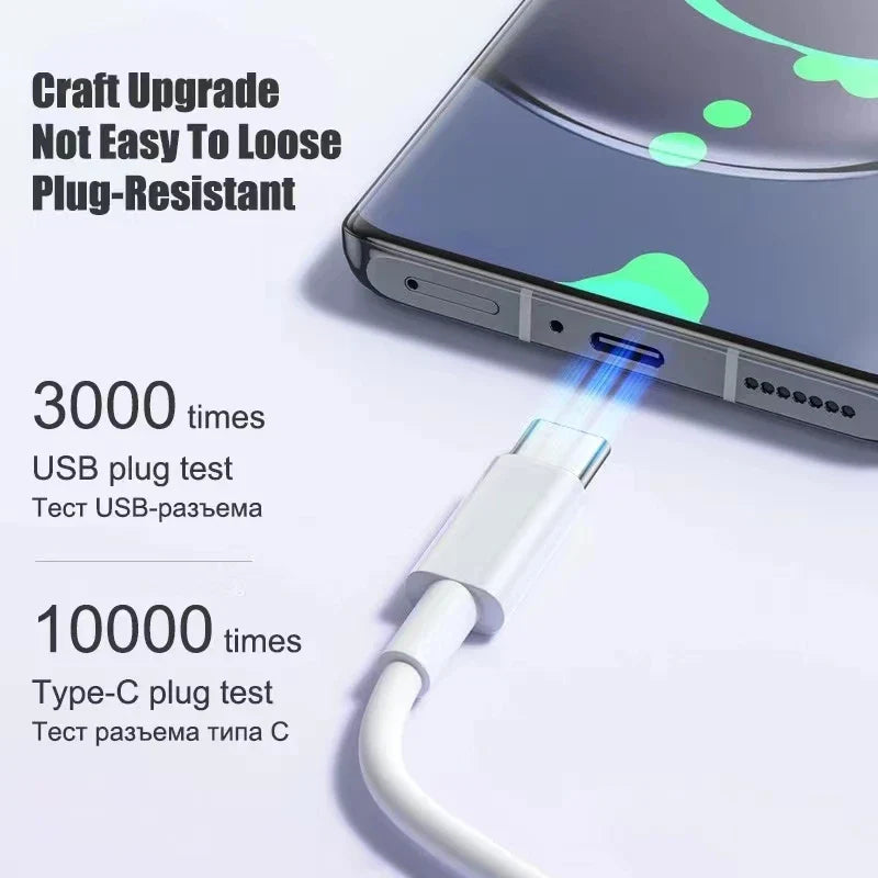 NNBILI 3-4Pcs 100W USB Type C To USB C Cable USB-C PD Fast Charging Fast Charger Wire Cord For Samsung Xiaomi Type-C USBC Cable