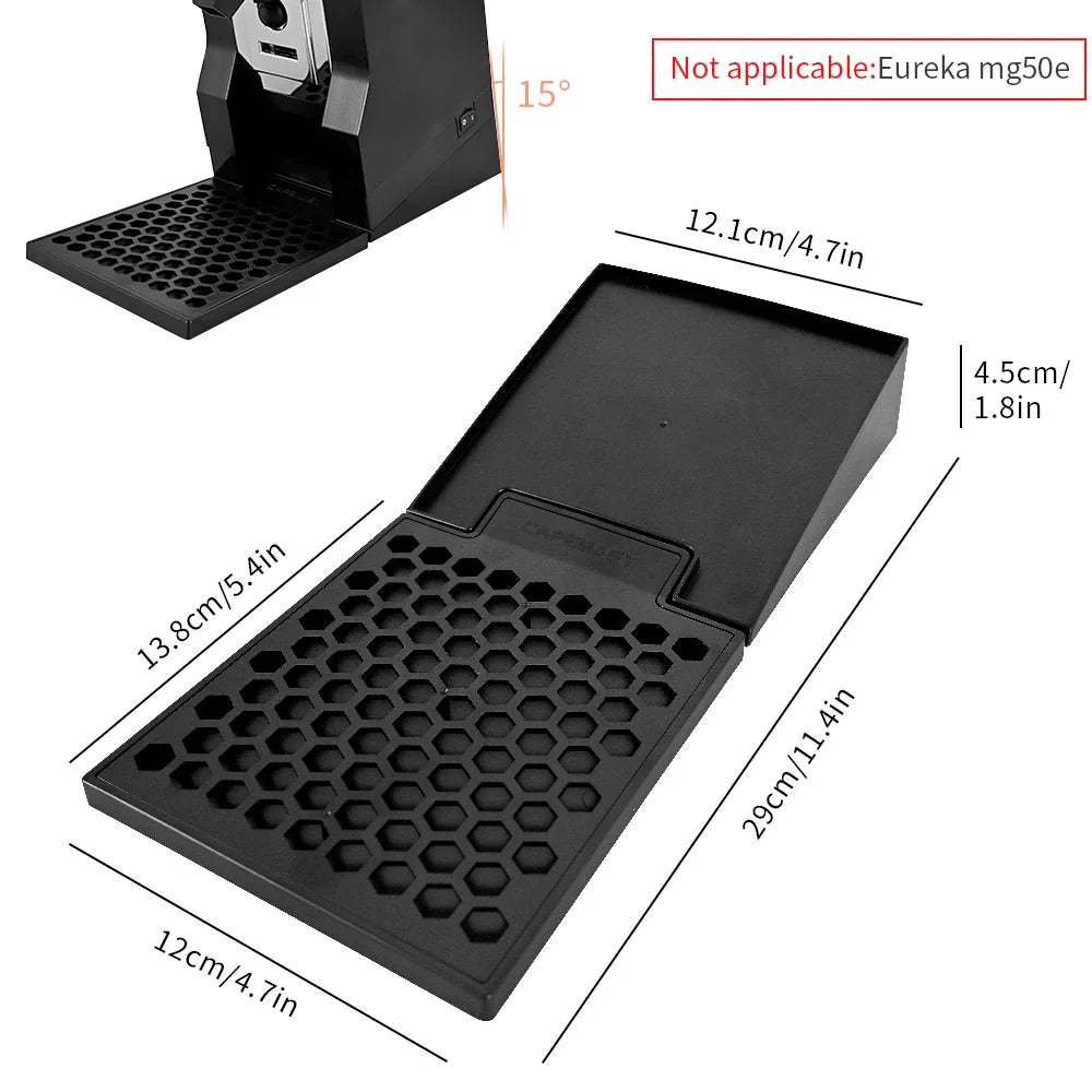 CAFEMASY Incline Stand with Tray Compatible With Eureka Mignon Espresso Coffee Grinder Accessories