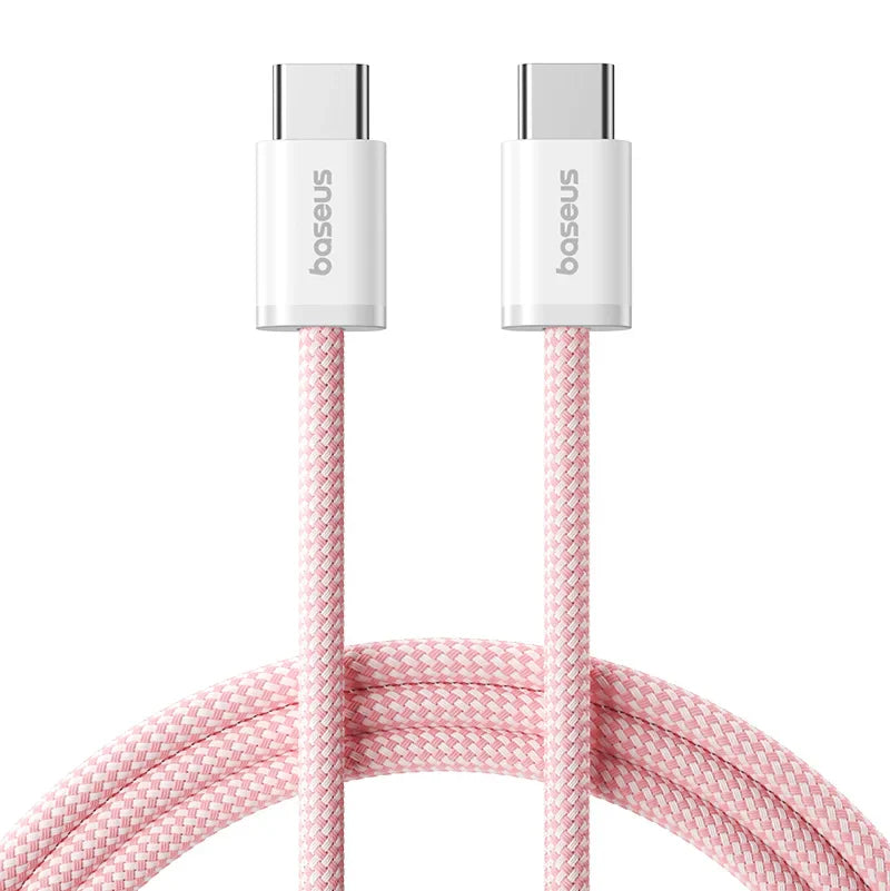 Baseus 100W USB C Cable For iPhone 16 15 Plus Pro Max Type C Cable For Macbook Pro ipad PD Fast Charger Cord Type-C Cable