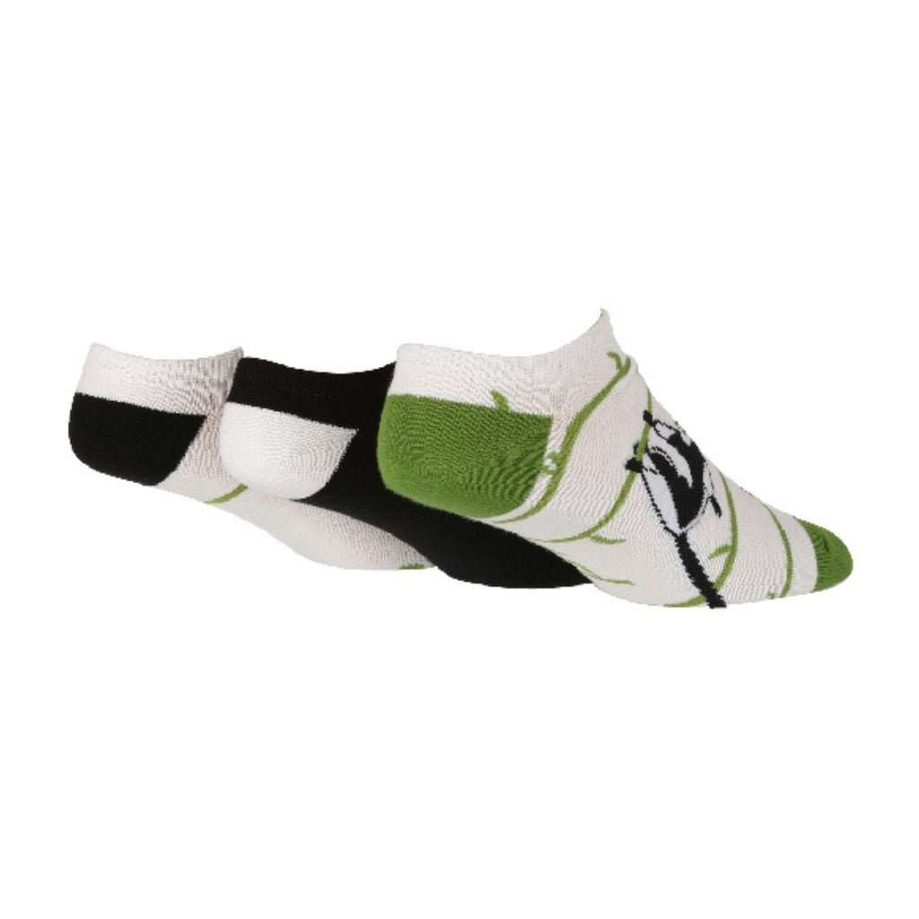 3 Pack Mens Novelty Patterned Cotton Trainer Socks