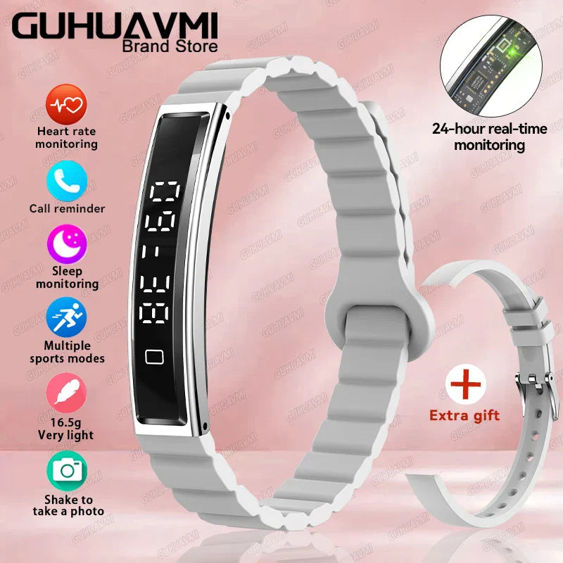 Health & Fitness Smart Bracelet with Heart, Sleep & Activity Tracking