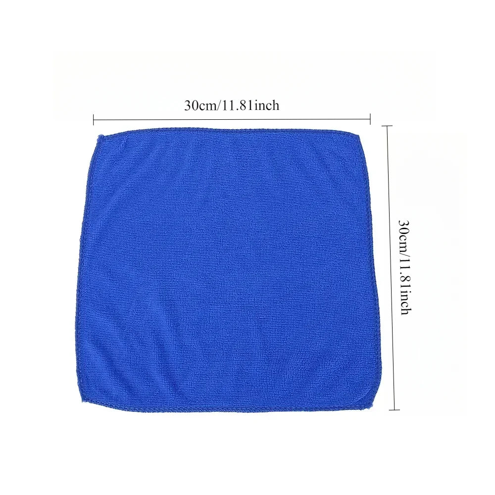 1-20Pcs Microfiber Towels Car Wash Drying Cloth Towel Household Cleaning Cloths Auto Detailing Polishing Cloth Home Clean Tools