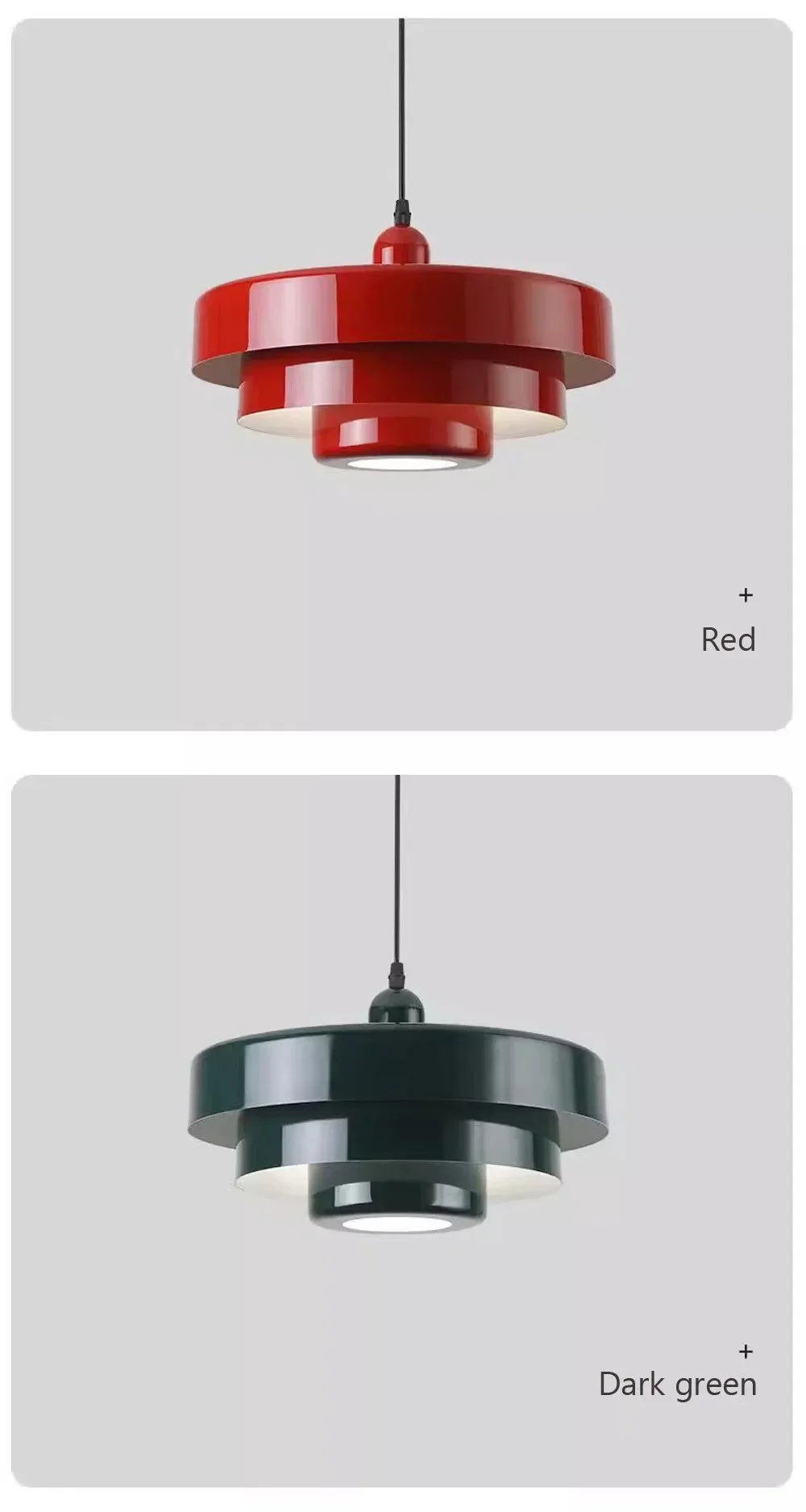 Nordic Pendant Light – Modern Aluminum Ceiling Lamp for Home & Dining