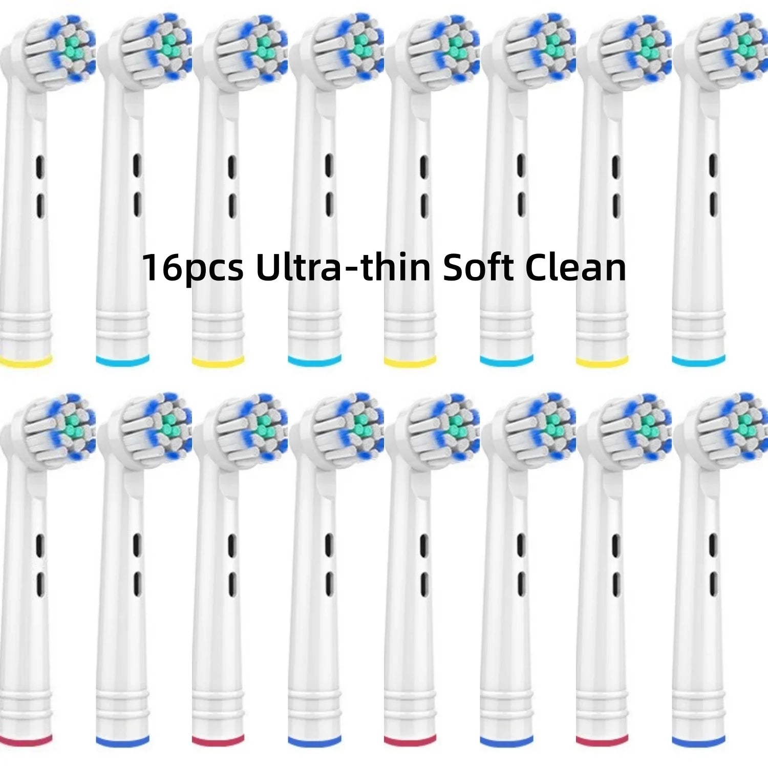 16/20PCS Brush Head nozzles for Oral B Electric Toothbrush Replacement Head Refill Sensitive Floss Cross Action for Oralb