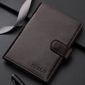 Stylish Travel Passport Bag Multi-Card Card Holder Portable Multi-Function Men's Wallet