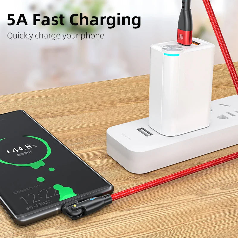 AUFU USB C To Type C Cable PD100W 60W C Type Fast Charging Cable For Samsung Huawei Xiaomi Macbook Laptop Charger Cord Wire 3M