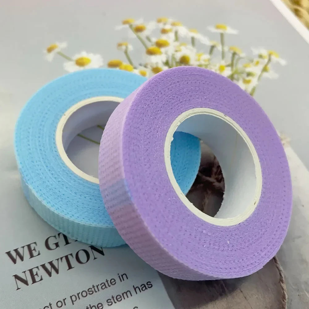 5Pcs Breathable Medical Paper Tapes Eyelash Extension Professional Lashes White Tape Eye False Lashes Patch Eyelid Sticker