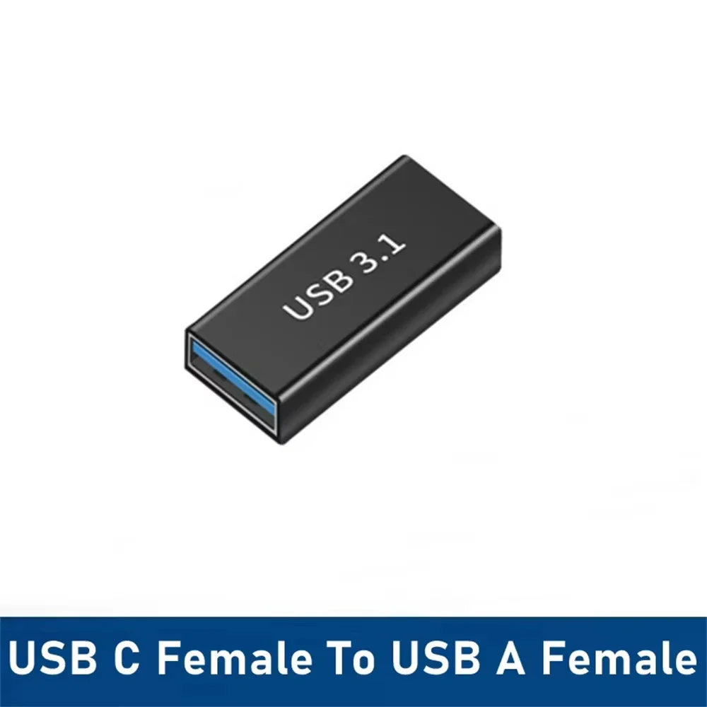 NNBILI 90 Degree Right Angle USB 3.0 Extension Adapter Upward Elbow USB Connector For PC Male to Female Extension Plug Converter