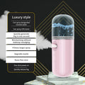 USB Portable 30ml Mini Nano Mist Sprayer Face Spray Facial Steamer Moisturizing Air Humidifier Skin Care Beauty Instruments
