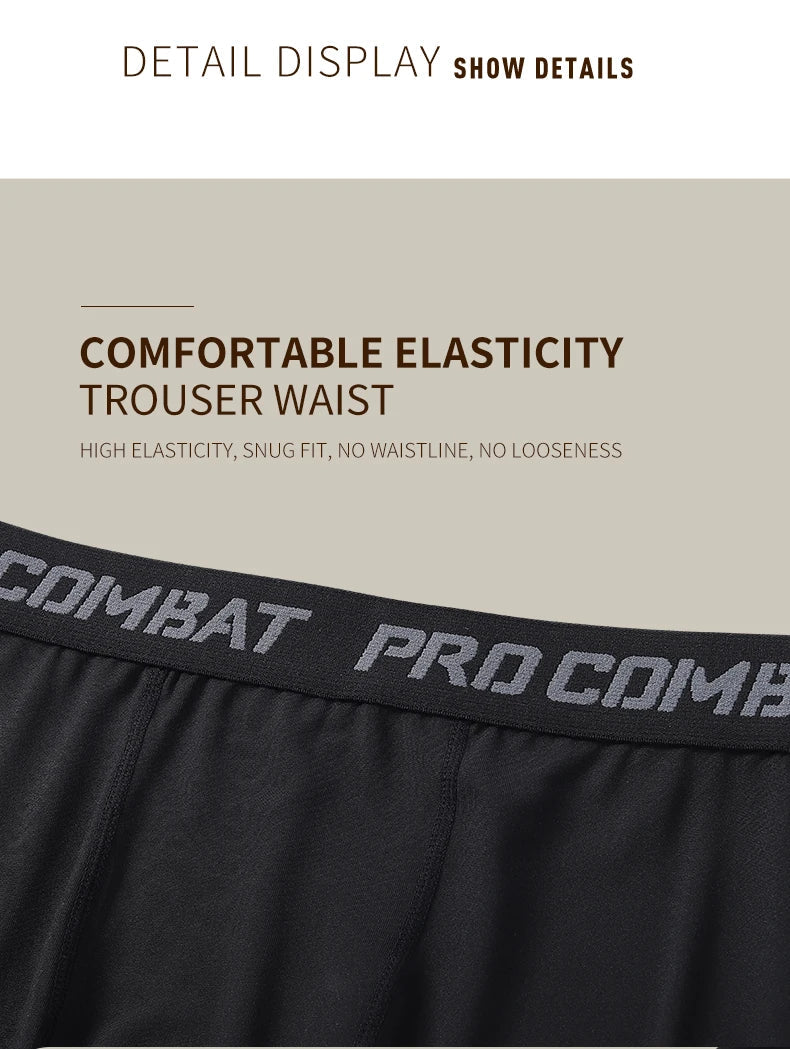 Warm Pants For Men With Plush And Thickened Autumn And Winter High Elasticity, Tight Fitting Sports Bottoms And Slim Fitting Pan