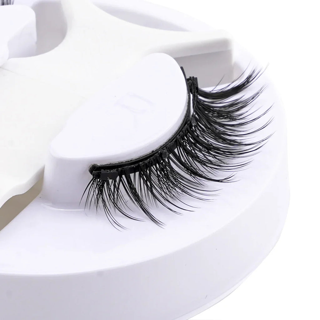 New 1 Pair Magnetic Eyelashes Set Fluffy Mink Lashes 5 Styles Reusable Magnetic Eyelash and Tweezers Kit Lash Extensions Makeup