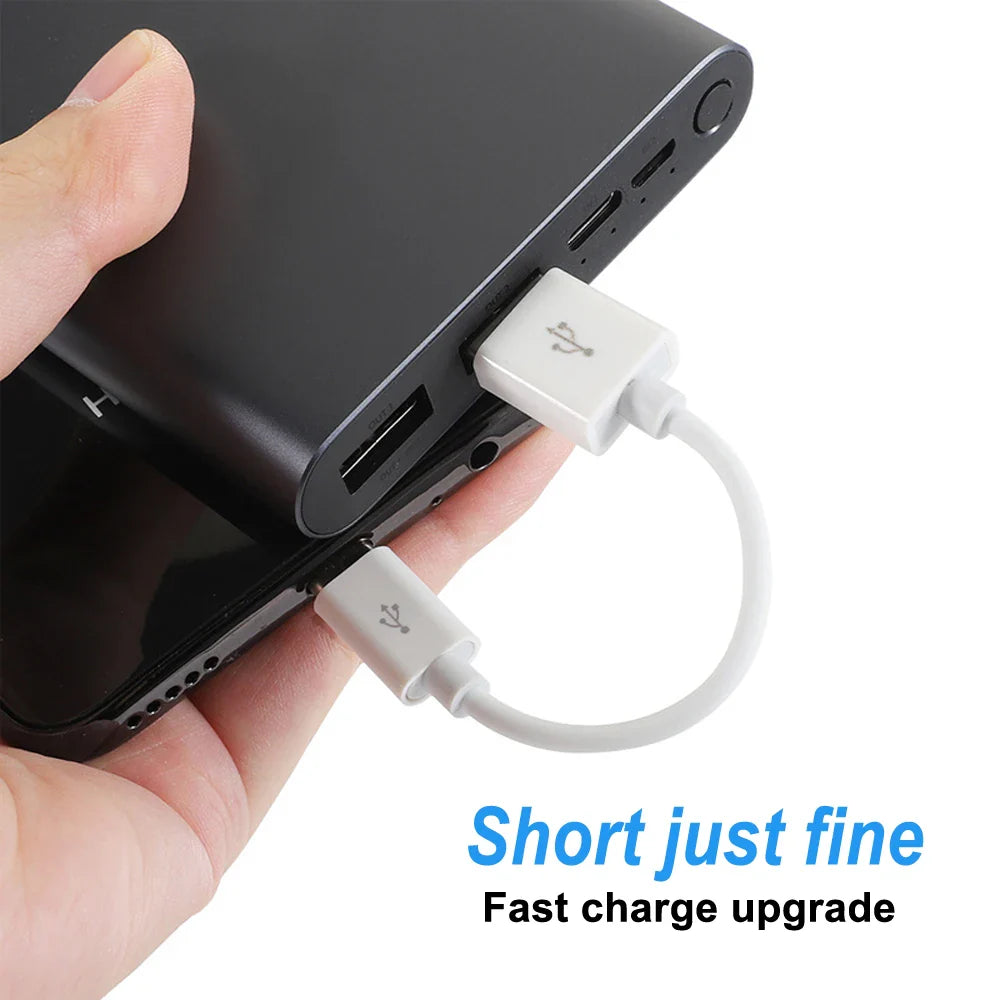 Type C Micro USB Cable 10/20cm Short Fast Charging For Samsung Xiaomi Huawei Android Phone Sync Data Cord USB Adapter Wire