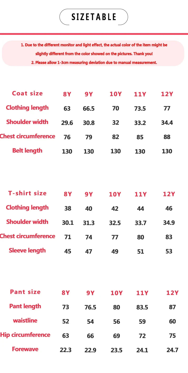 Winter Girls Three Piece Set Cute Warm Plaid Printed Jacket Long Sleeved Pants Princess Style Birthday Party Dress