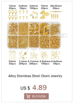 JHNBY Gold Plated Metal beads 2/3/4/5/6/8MM Round Iron Spacer Loose Beads For Jewelry Bracelets Necklace Making DIY Accessories