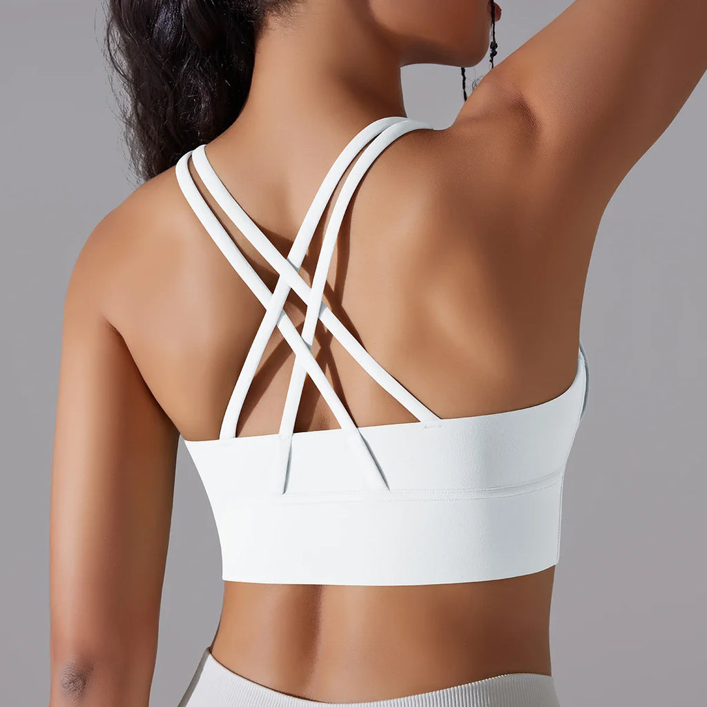 Women Yoga BraTank Tops for Fitness Naked Feel Sport Bra Gym Vest Women Camisole Workout Underwear Sportswear Outfit