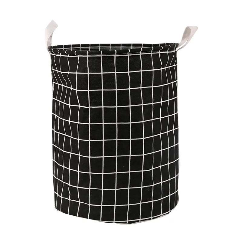 Foldable Dirty Clothes Basket Household Multifunctional Fabric Storage Bucket Sundries Toys Clothes Organizing Storage Container
