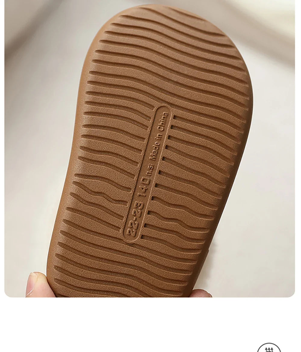 Unisex Cute Winter Boots for Toddlers Faux Fur Thick Warm Velvet Slip-On Baby Snow Footwear 1-3 Years Anti-Slippery PU Leather