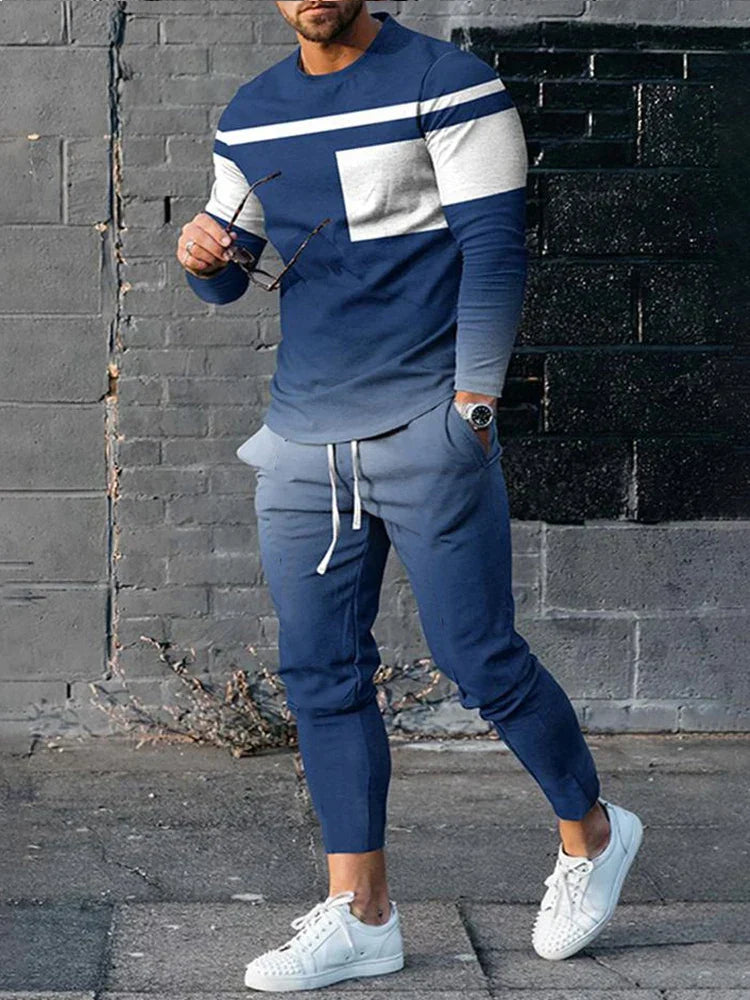 Men's 2 Piece Set Fashionable Sportswear