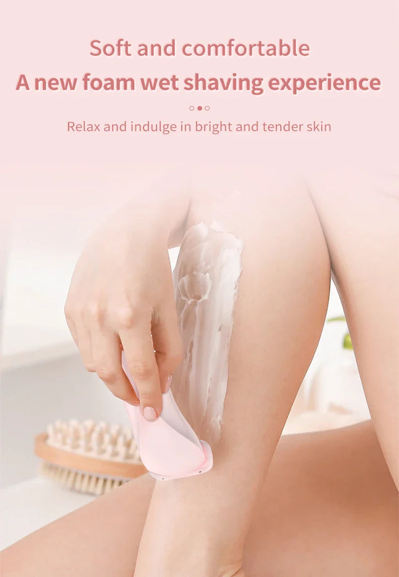 2 in 1 Waterproof Double Head Female Electric Epilator Body Hair Trimmer Kit Hair Removal Lady Shaver for Women