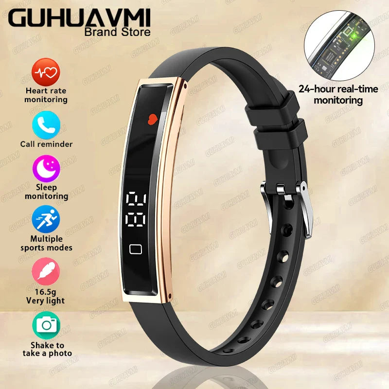 Health & Fitness Smart Bracelet with Heart, Sleep & Activity Tracking
