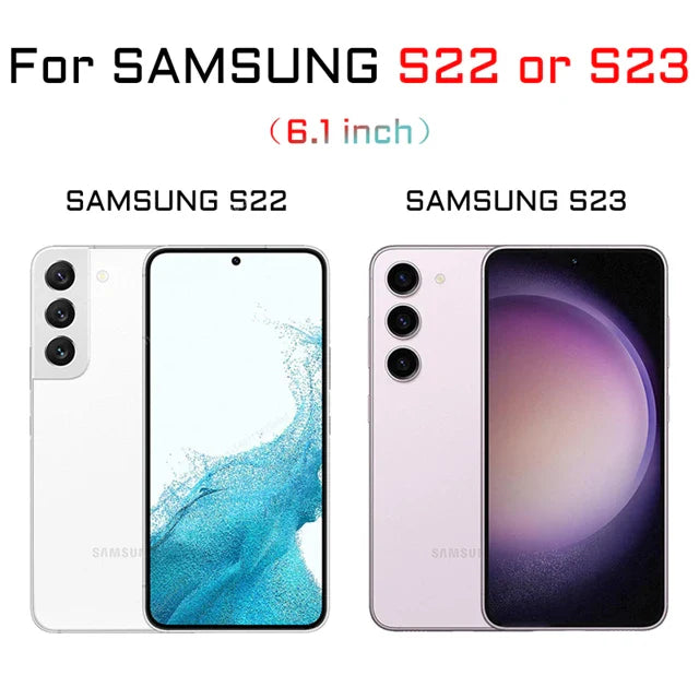 For Samsung Galaxy S24 S23 S22 S21 S20 Plus Ultra Screen Protector Note 20 10 9 S10 S9 Lite FE S10E A55 A35 A54 A34 A15 5G Film