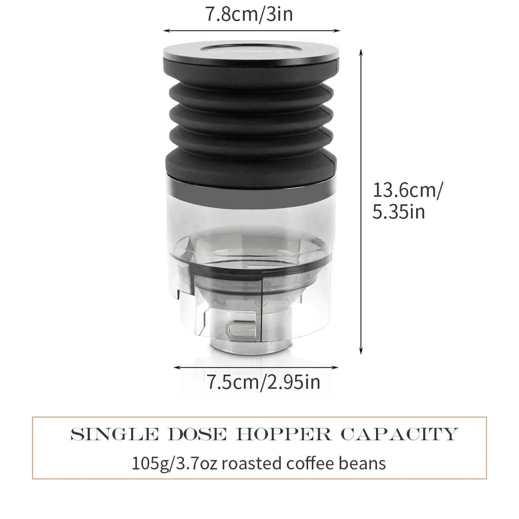 Coffee Beans Grinder Single Dose Hopper/Bellows Coffee Grinder Bean Bin Blowing Cleaning Tools For Eureka Mignon And Helios
