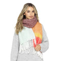 S6 CHECKED SCARF