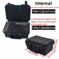 1pc Waterproof Hard Carry Case Bag Tool Case With Pre-cut Sponge Storage Box Safety Protector Organizer Hardware Toolbox