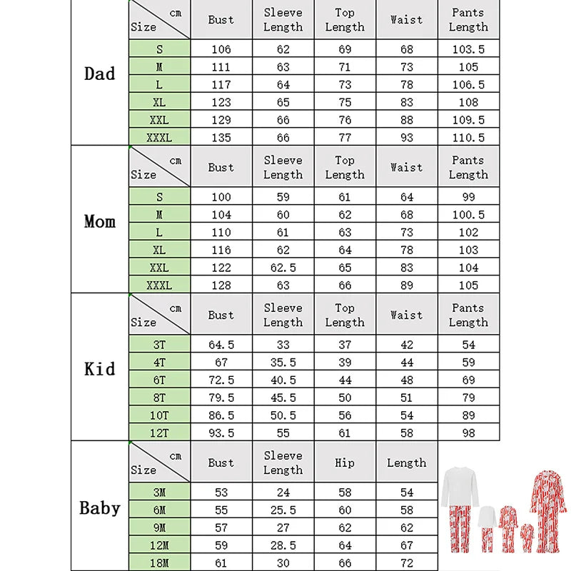 Family 2 Piece Satin Christmas Pyjamas Set Santa Print Long Sleeve Button down Sleepwear Matching Holiday Jumpsuit
