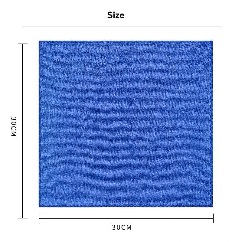 High absorption Multipurpose Microfiber Cleaning Cloths 1/10 Kit car Home cleaning Towels for House Kitchen