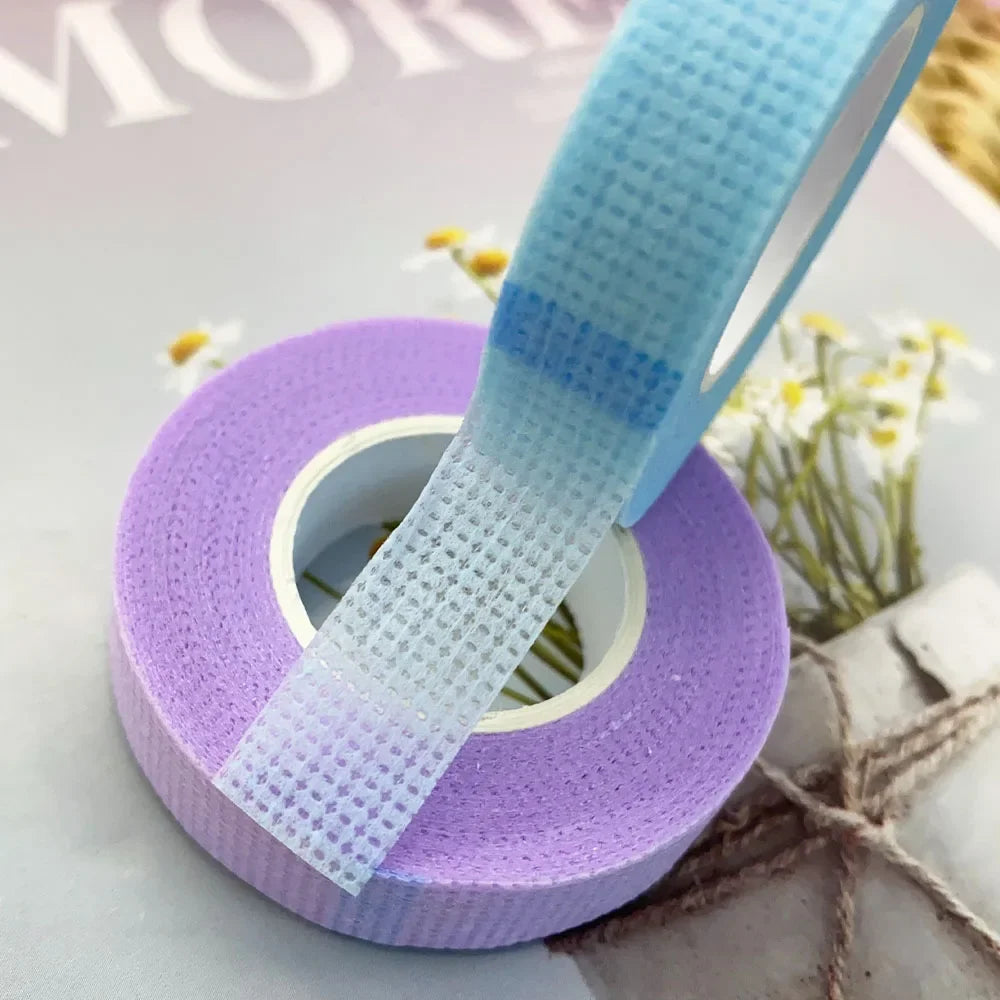 5Pcs Breathable Medical Paper Tapes Eyelash Extension Professional Lashes White Tape Eye False Lashes Patch Eyelid Sticker