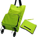 Trolley Bag Reusable Shopping Bag with Wheels Shopping Cart Carry-on Bag Upgrade Shopping Bag Folding Grocery Cart Eco-friendly