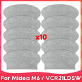 Compatible For ( Midea M6 / VCR21LDSW / Eureka NER600 ) Robot Vacuum Cleaner Part Roller Mian Side Brush Mop Filter Accessory