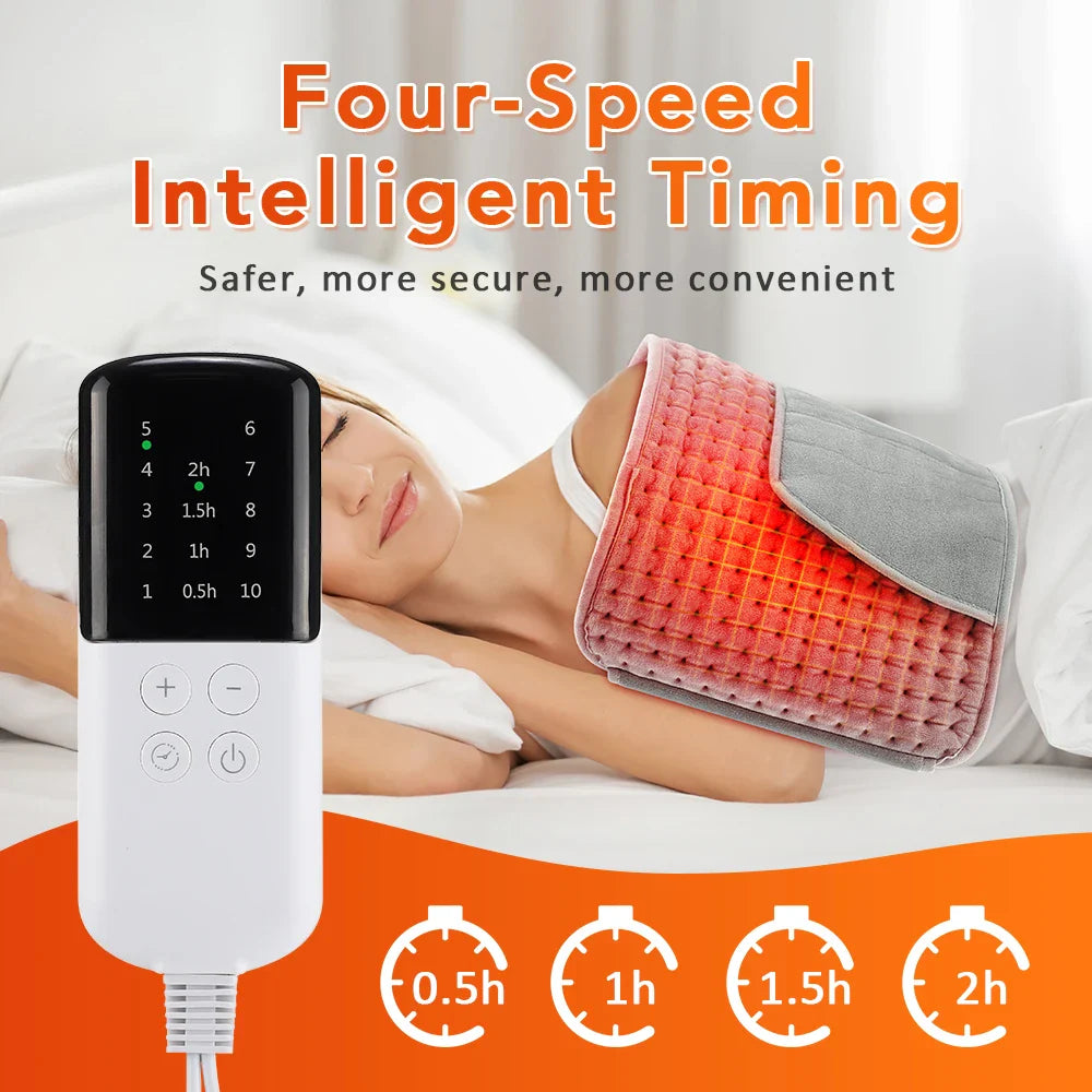 Electric Heating Waist Belt Warm Thermal Pad Office Home Temperature Control Waist Belt Warming Back Hand Warmer