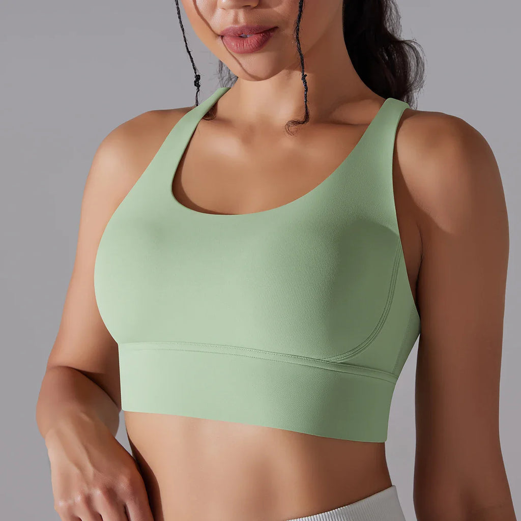Women Yoga BraTank Tops for Fitness Naked Feel Sport Bra Gym Vest Women Camisole Workout Underwear Sportswear Outfit